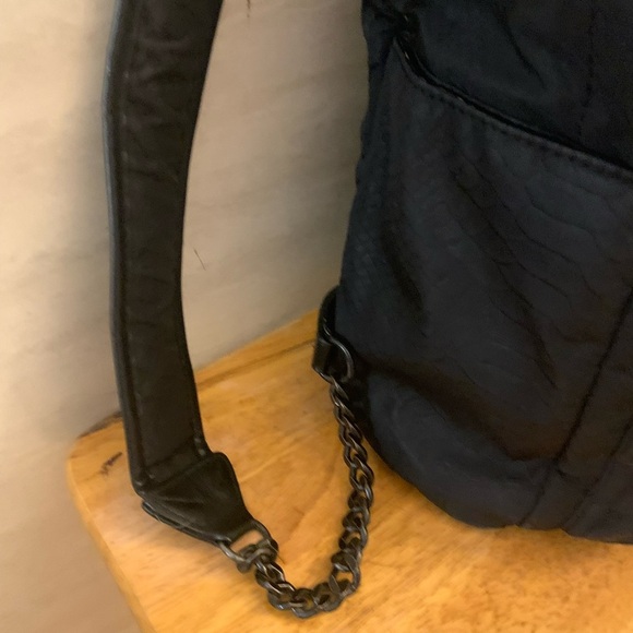 Victoria Secret Python City Black Backpack with Minimalist Design - Picture 6 of 13